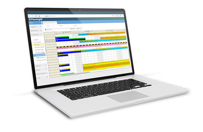 PlanningUp - sluzione in cloud o su server cliente